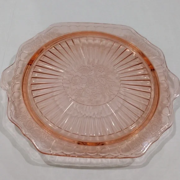 Anchor Hocking Kitchen Anchor Hocking Mayfair Open Rose Footed